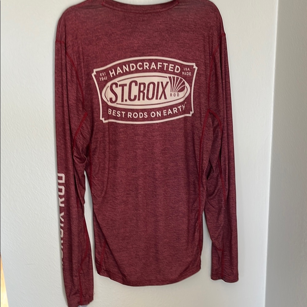 ST. CROIX men’s long sleeve fishing shirt